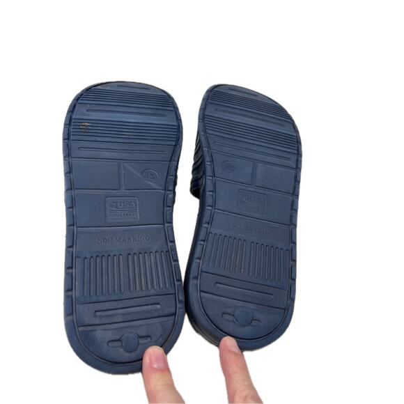 Blue Non Marking Sandals/Slides Mens 13 - Picture 3 of 4